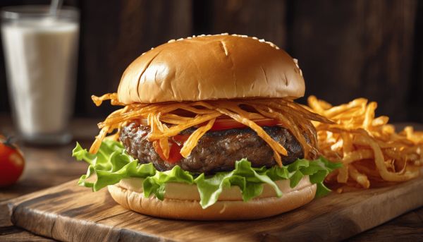 Pour des burgers savoureux, optez pour les oignons frits Carrefour